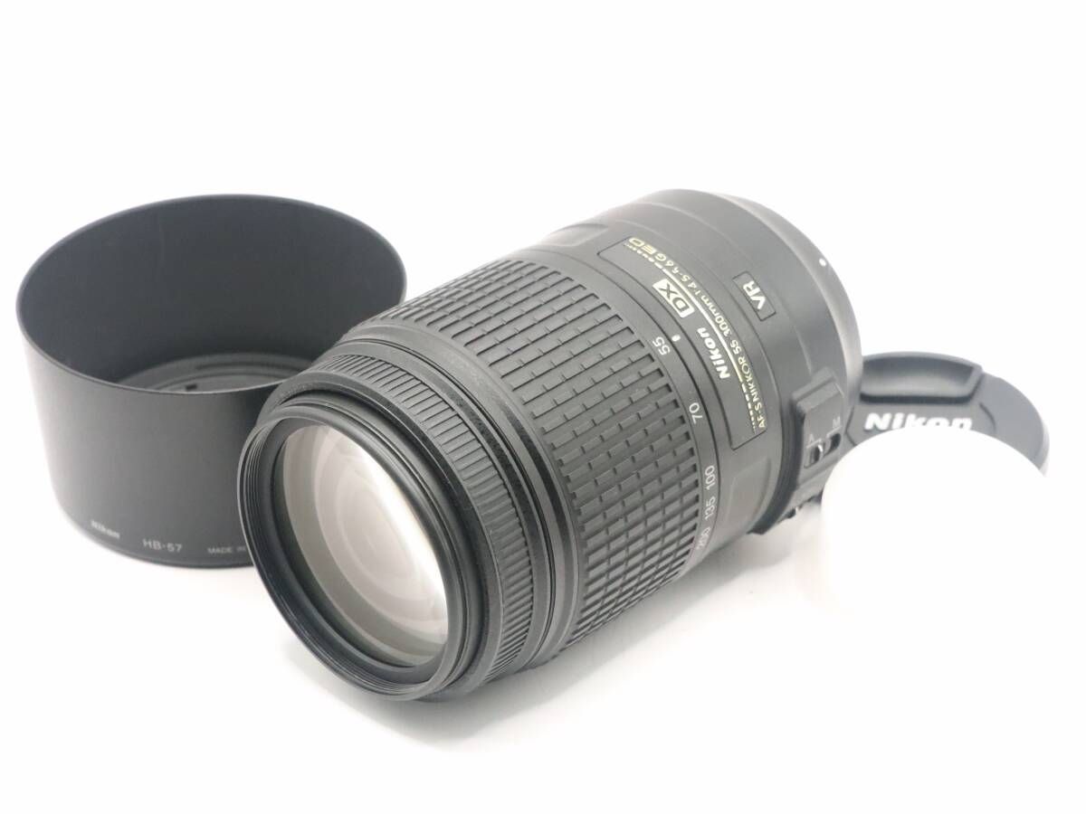 上品 ニコン NIKON AF-S DX NIKKOR 55-300mm F4.5-5.6 G ED VR I0599＃2470