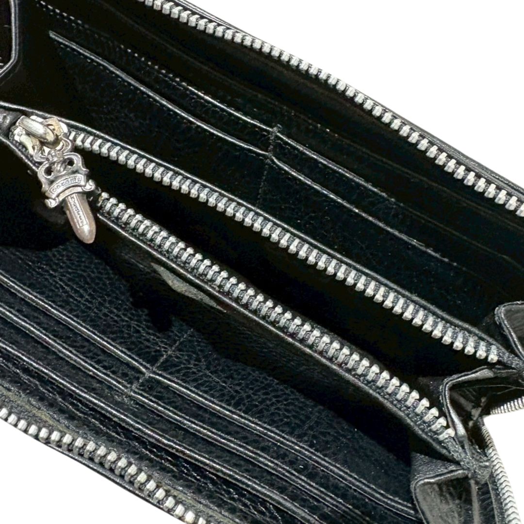 美品中古】クロムハーツ Chrome Hearts REC F ZIP ラウンドファスナー 