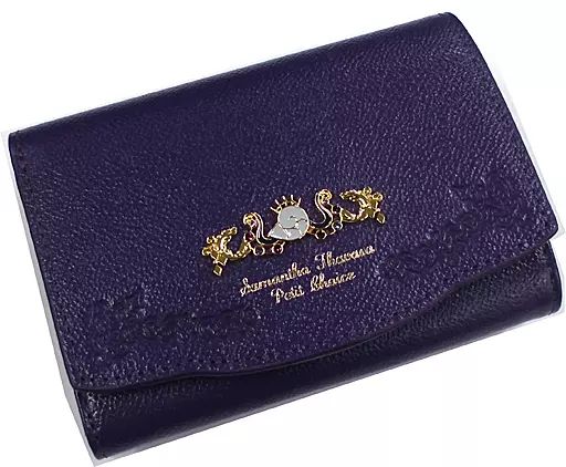 雑貨　オクタヴィネル寮 折財布 「ディズニー ツイステッドワンダーランド×Samantha Thavasa Petit Choice」 受注生産限定 中古】雑貨 オクタヴィネル寮 折財布 「ディズニー ツイステッド