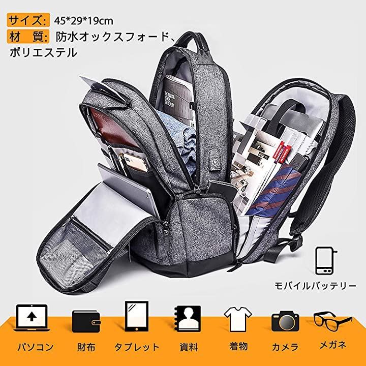 SUNOGE SUNOGE リュック ビジネスリュック バックパック リュック 