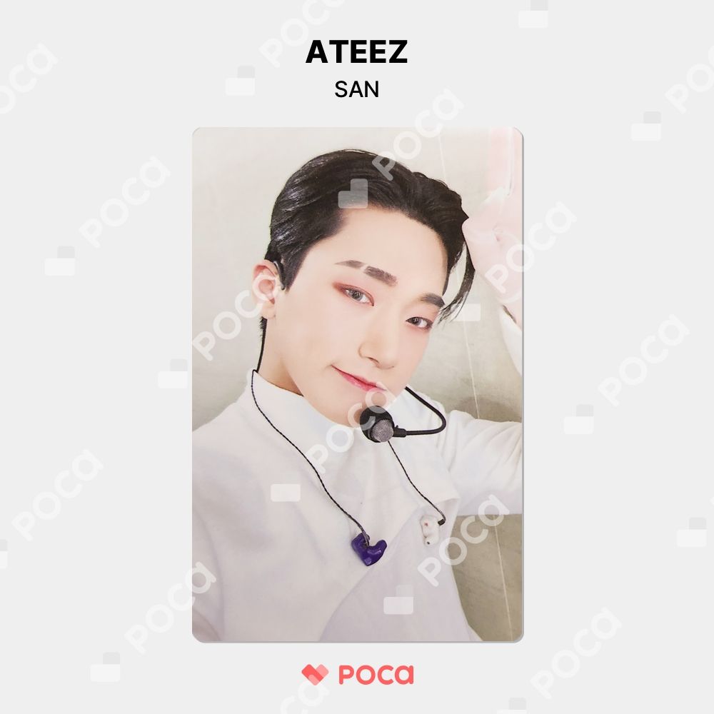 サン WITNESS MAKESTAR ホロトレカ ATEEZ サン トレカ SPIN OFF : FROM THE WITNESS Makestar 特典