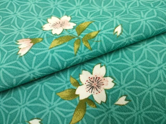 平和屋着物▽小紋 単衣 よろけ縞 洗える着物 AAAU8680fy