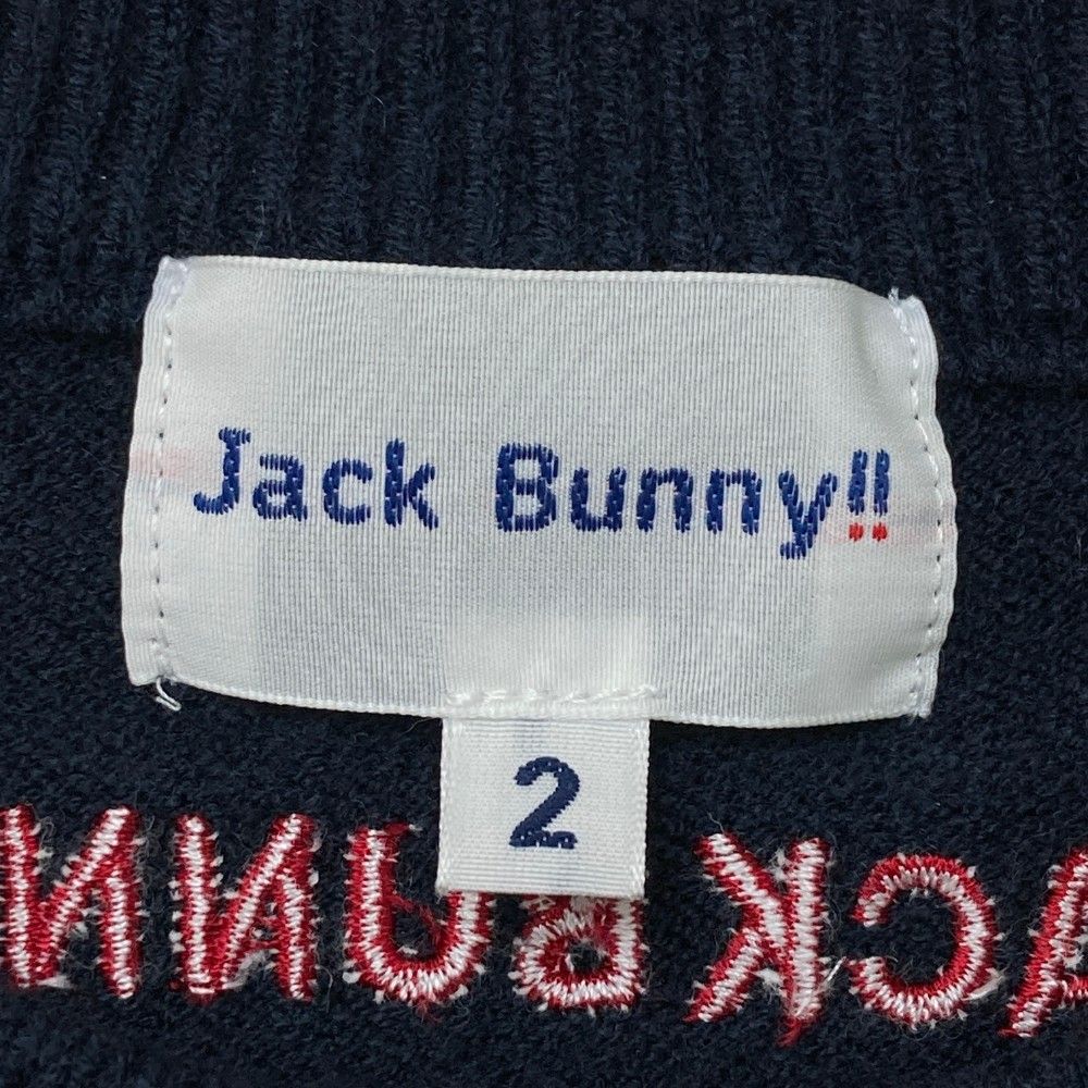 JACK BUNNY ジャックバニー Vネックコットン混 ニットセーター ネイビー系 5 [240101362965] ゴルフウェア メンズ（サイズ：4  JACK BUNNY ジャックバニー 長袖ニットセーター ネイビー系 [240101373058] ゴルフウェア メンズ ストスト - メルカリ）