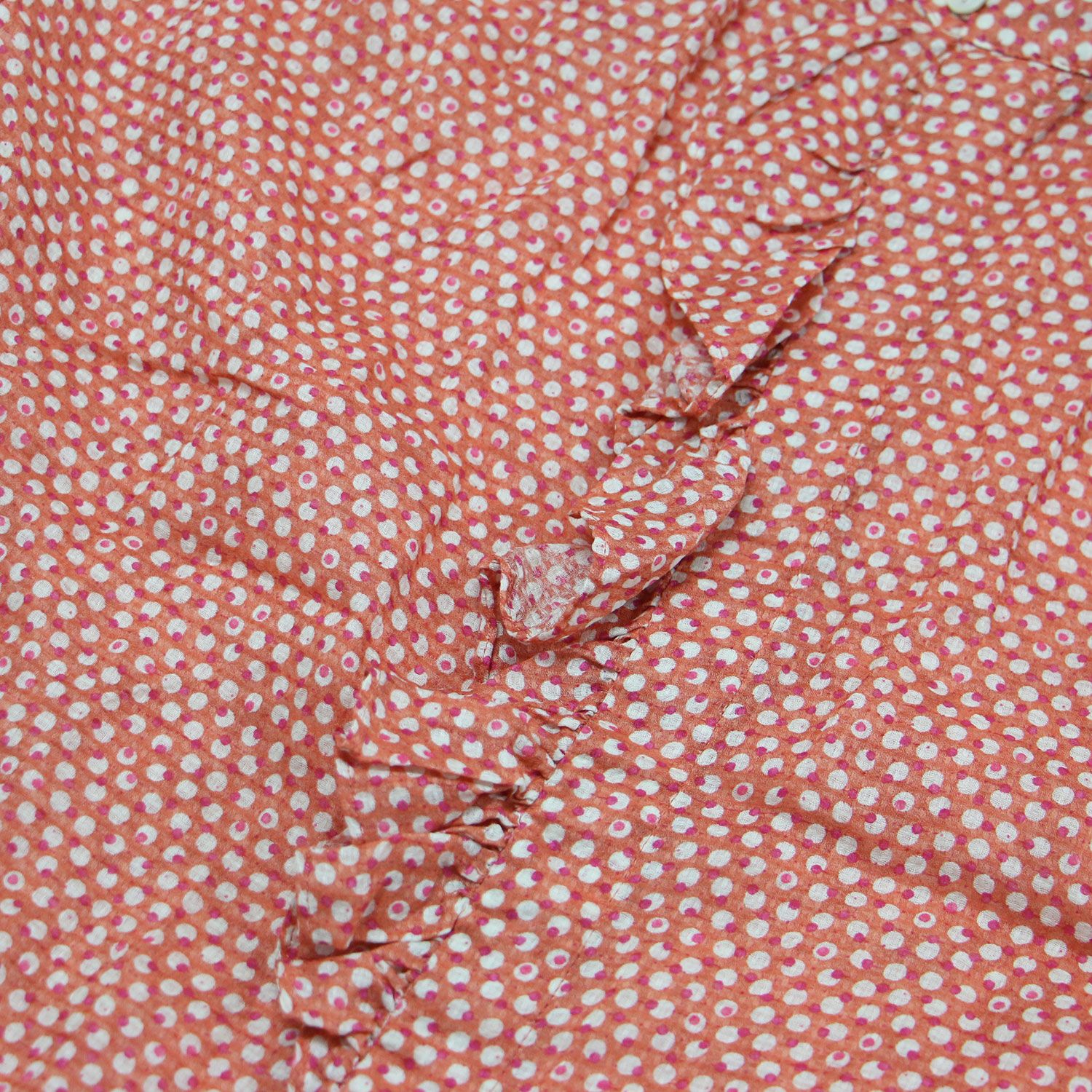 SOULEIADO ソレイアード ブラウス オレンジ系 サイズ:36(9号) | 24春夏  