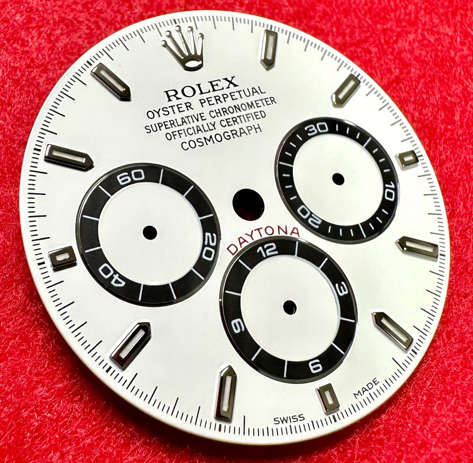 ROLEX Daytona ホワイトダイヤル 時計パーツ