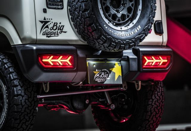 【期間限定特価】【即納！BIG DIPPER/ビッグディパー】ジムニー JB64W　LEDテール　デュアルシーケンシャル搭載（流れるウインカー) LA-TA-J64-SR　赤スモーク 本州送料無料 コプラスジャパン