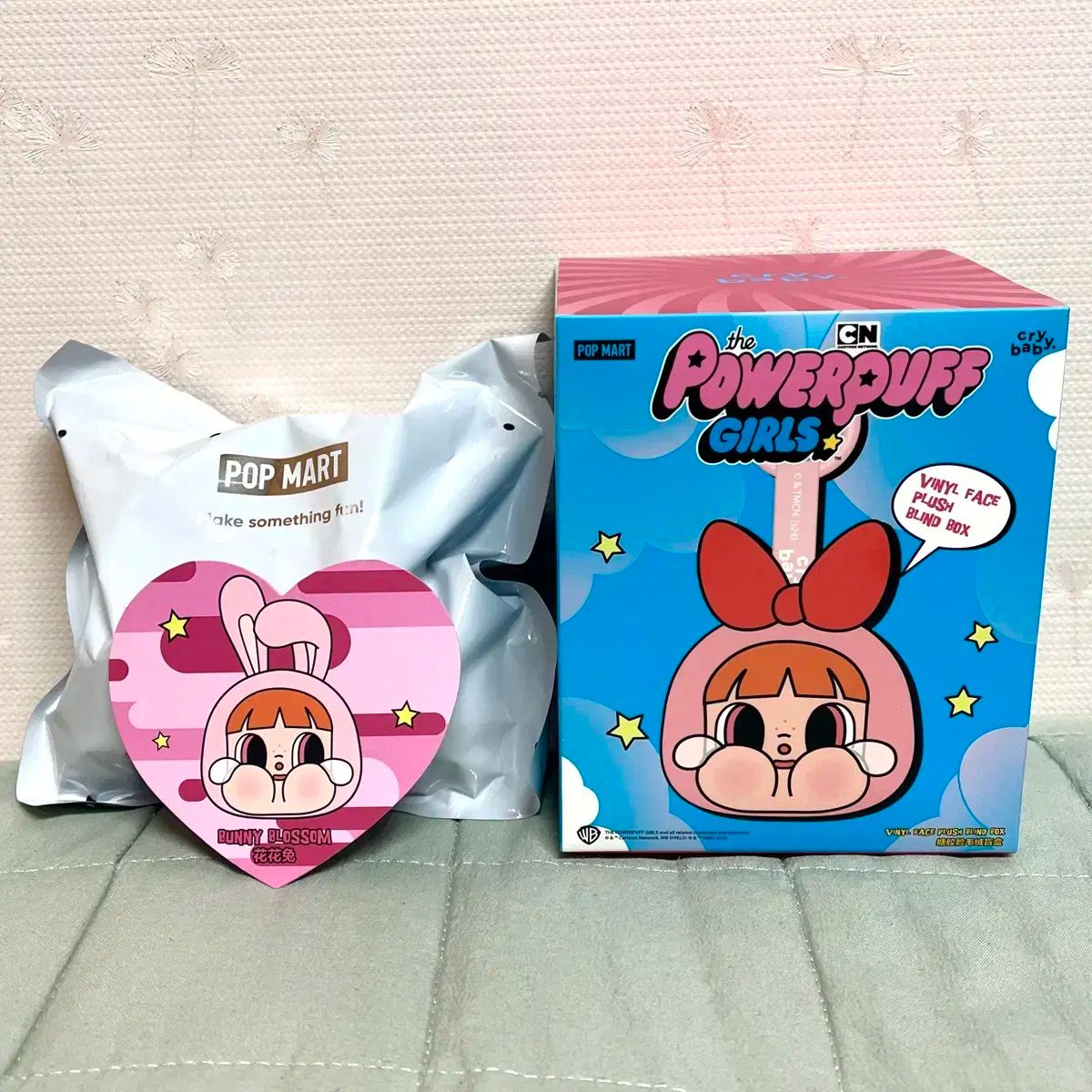 ポップマート クライベイビー x パワーパフ・ガールズ シリーズ 人形