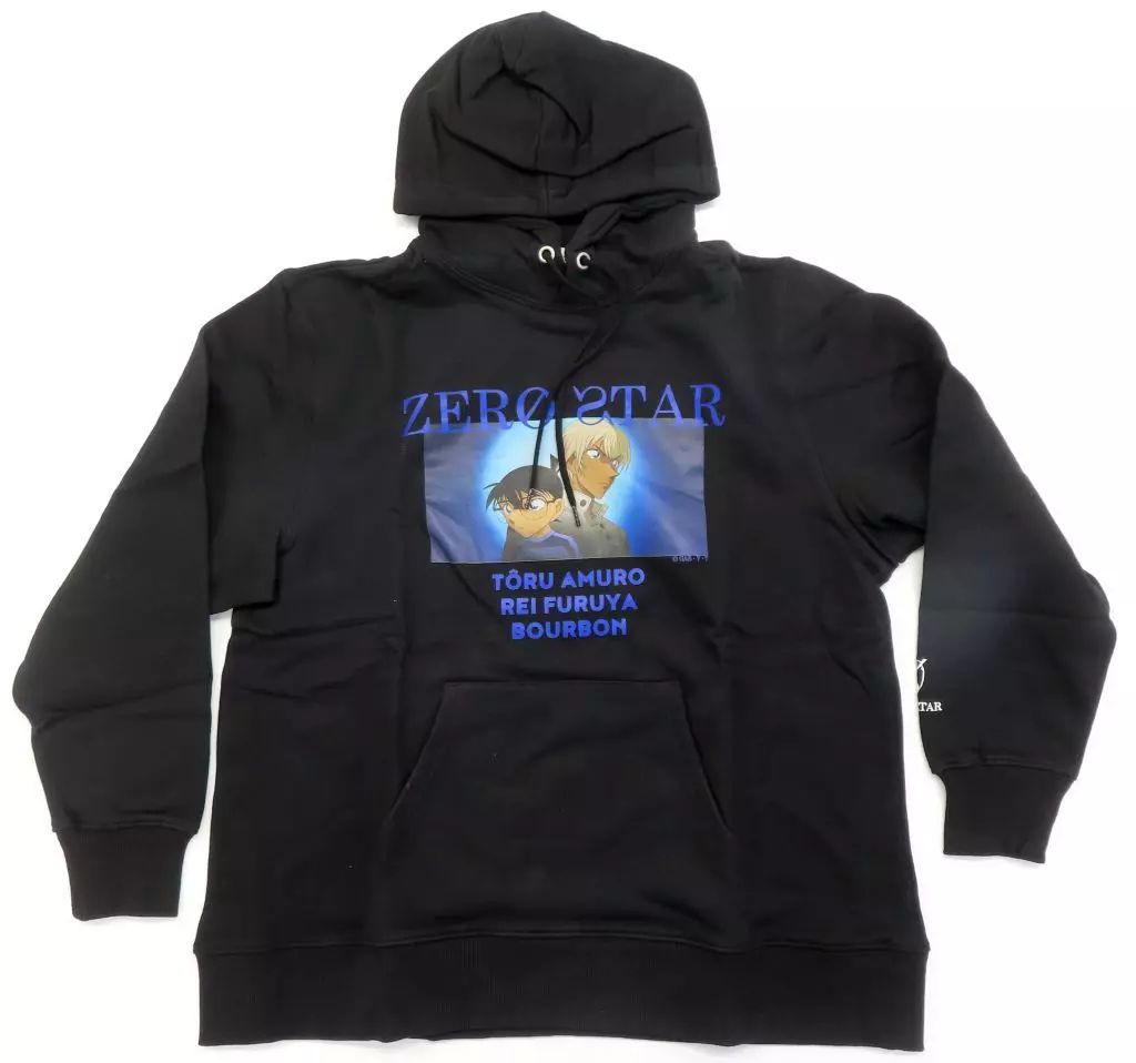 中古】アウターウェア 江戸川コナン＆安室透 パーカー ブラック M