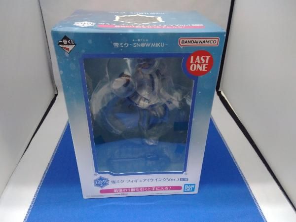 初音ミク　一番くじ　ラストワン 雪ミク　フィギュア　ウインク Ver． 中古】【未開封】雪ミク〜2025〜 ラストワンver. 「一番くじ 雪