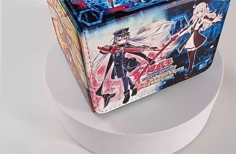 遊戯王 閃刀姫＝ゼロ レザーデッキケース 閃刀姫＝ゼロ 閃刀亜式-レムニスゲート デッキケース 遊戯王