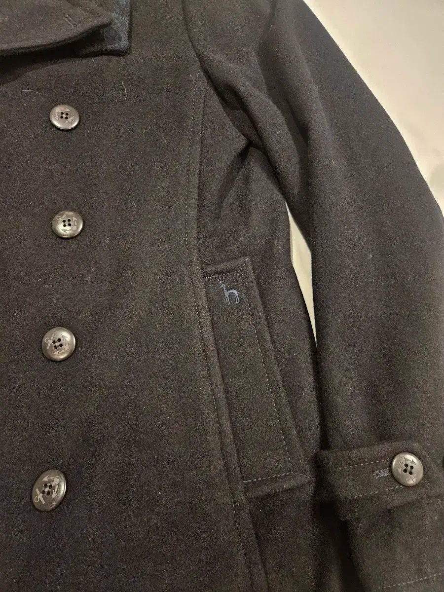 HAZZYS ダブルブレスト ピーコート 100 KANDAIZUMI_COM