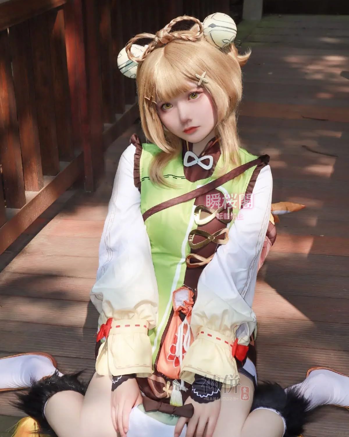 ヨォーヨ コスプレ衣装＋ウィッグ 三分妄想 原神 コスプレ 瑶瑶 ヨォーヨ 衣装 ※ウィッグ 靴