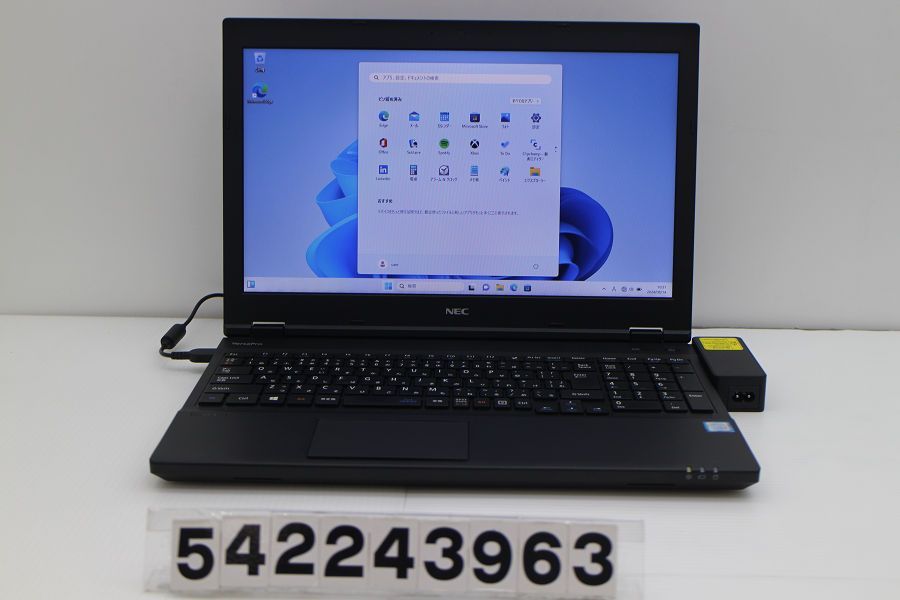 NEC PC-VKT16XZG3 Core i5 8250U 1.6GHz/8GB/256GB(SSD)/DVD/15.6W/FWXGA(1366x768)/RS232C/Win11 【542243963】