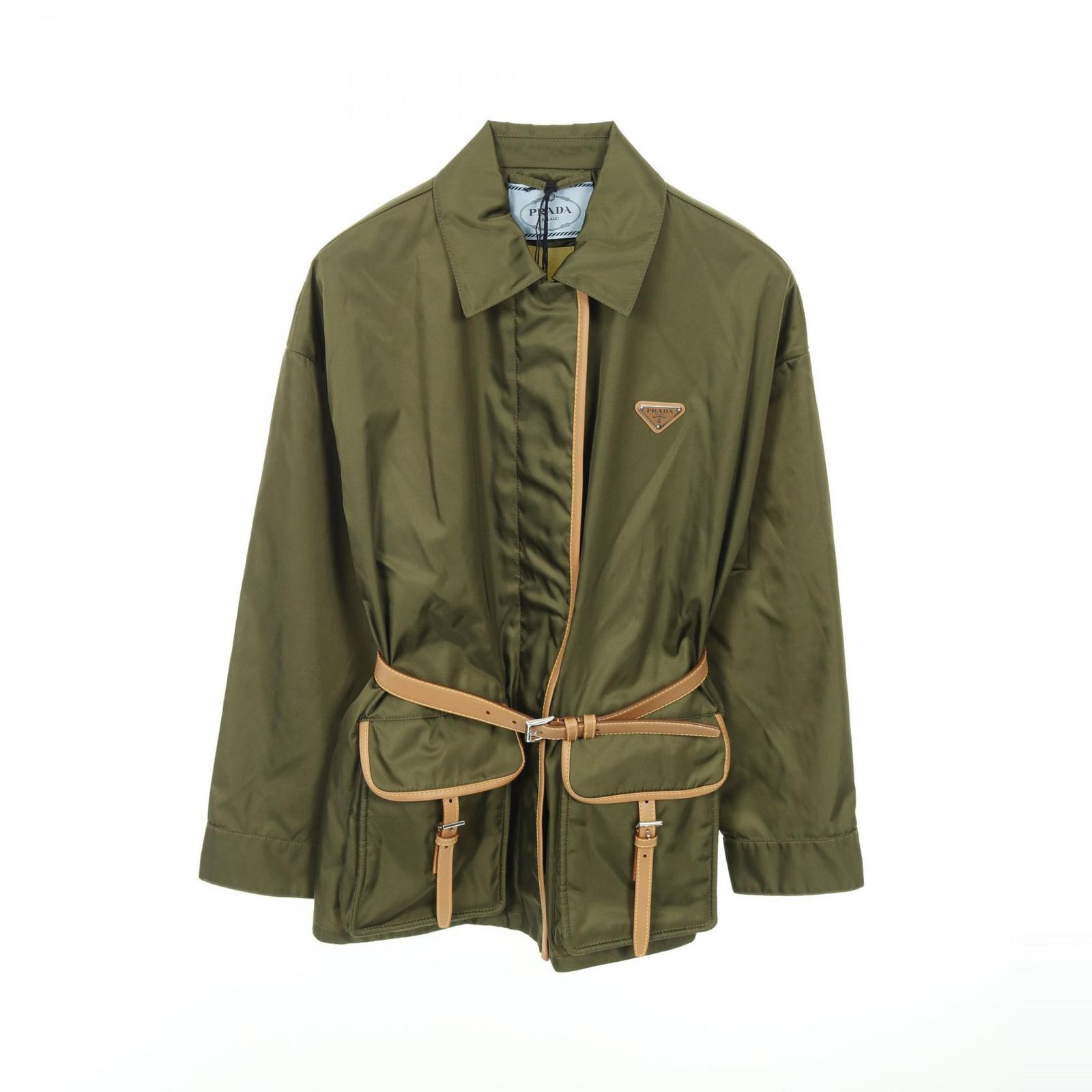 PRADA ダークグリーン ジャケット 楽天市場】極美品 PRADA プラダ ナッパレザー ボンバー
