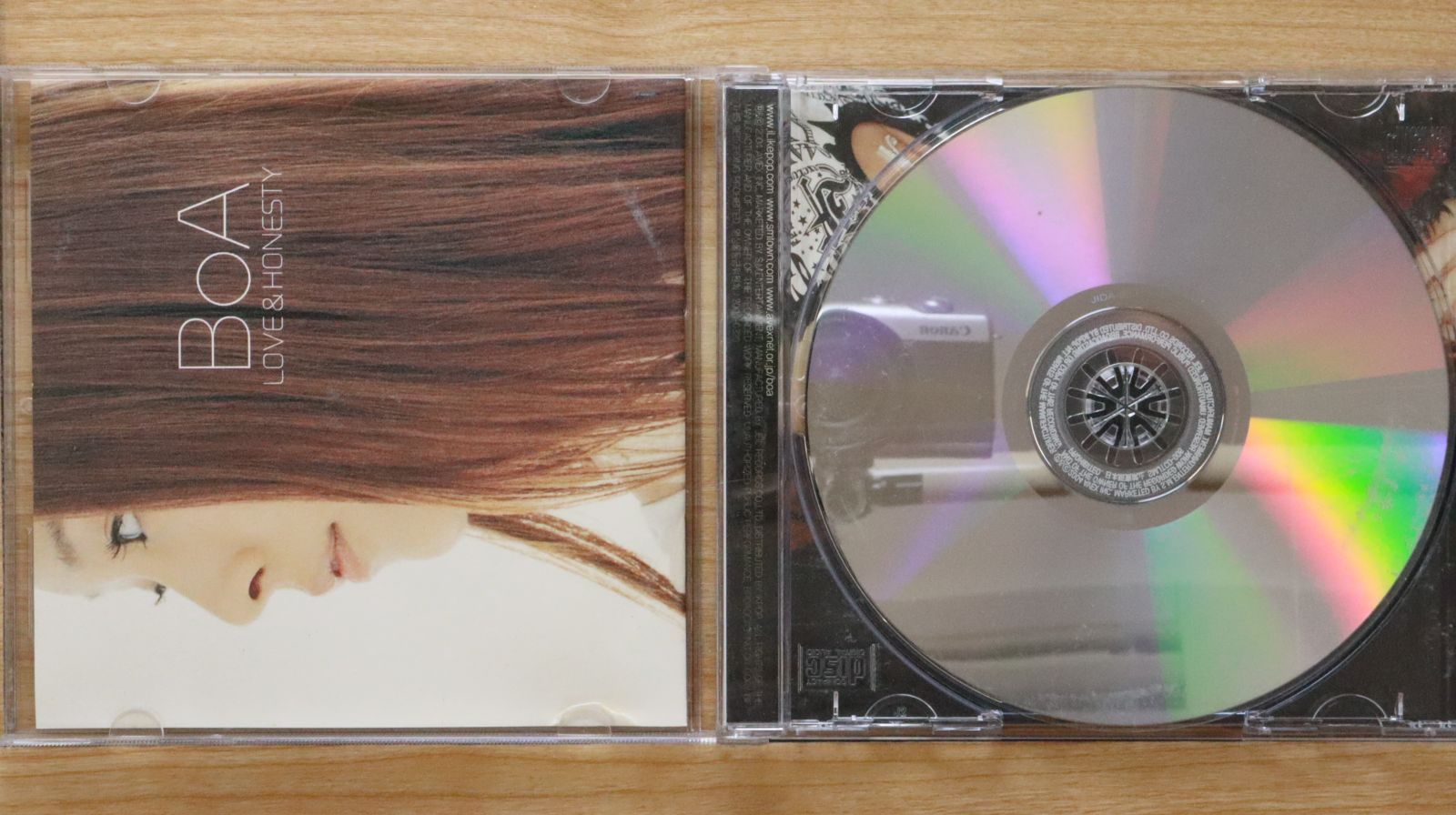 中古CD☆ボア/BoA□ BoA - Love & Honesty (韓国盤)(CCCD