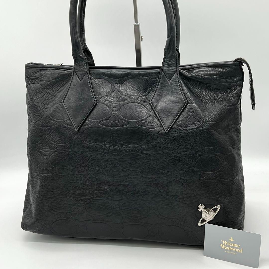 ヴィヴィアンウエストウッドトートバッグハンドバッグフォーマルブラック