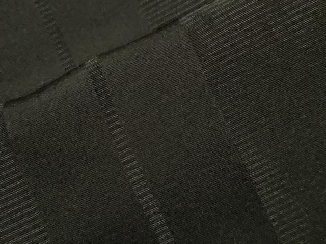 平和屋着物＃道中着　間道　黒地　ロング丈　正絹　逸品　CAAW4998dy 平和屋着物＃道中着 間道 黒地 ロング丈 正絹 逸品 CAAW4998dy