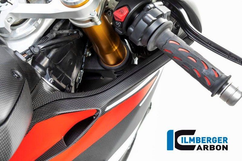 ILMBERGER / イルムバーガーカーボンパーツ エアチューブカバー 右 マット Panigale V4 / V4 S | WAR.129.DPV4M.K