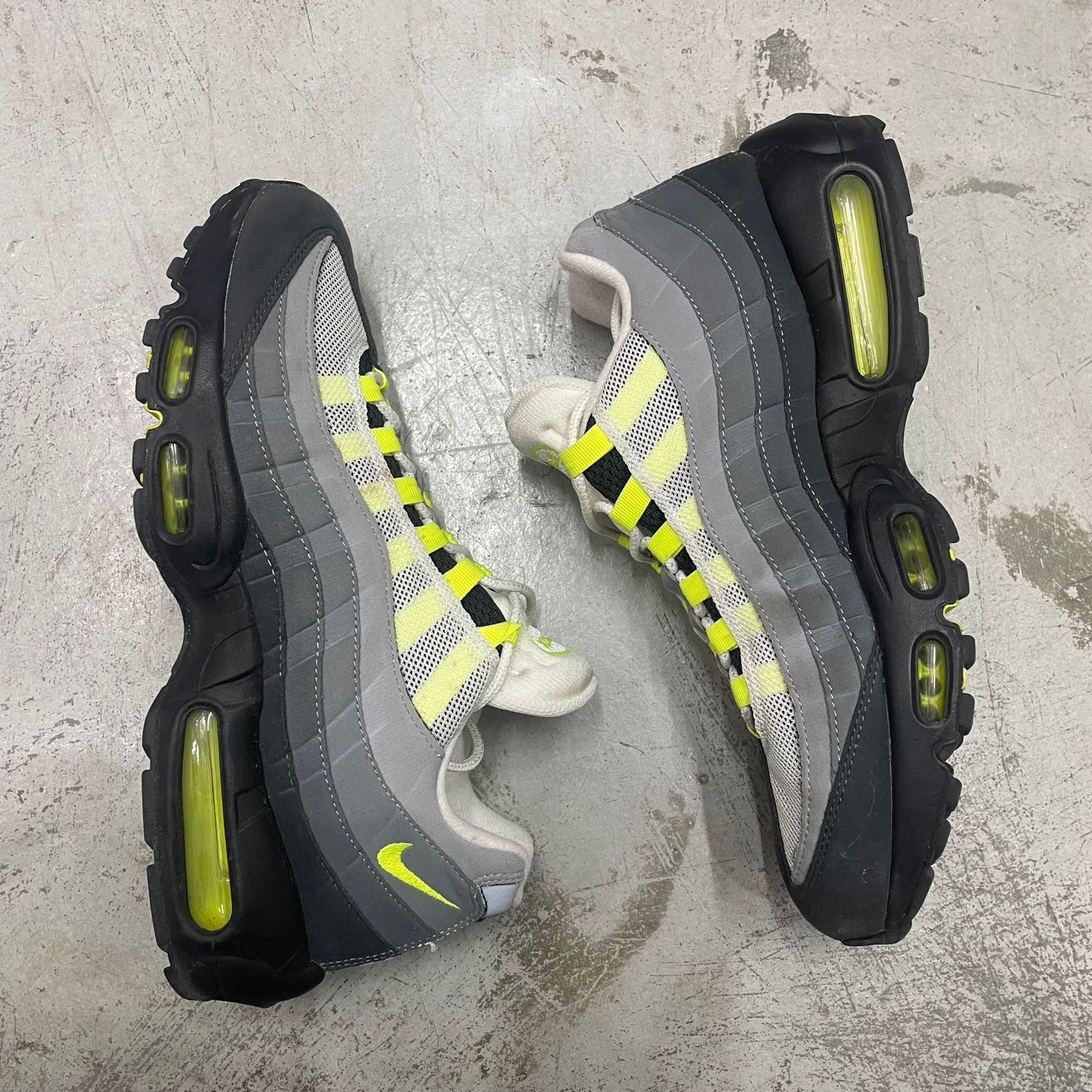 国内正規 NIKE Air Max 95 OG Neon Yellow CT1689-001 2020年製