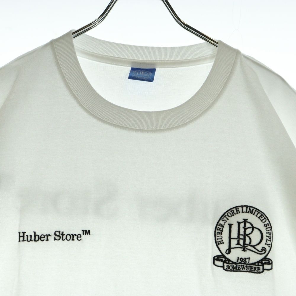 YUTHENTIC ♥ EMBLEM T-SHIRT /追跡付 HUBER STORE (ヒューバーストア) 25SS ORIGINAL ENBLEM TEE