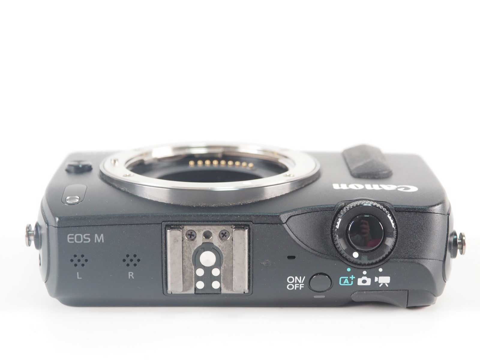  キャノン Canon EOS M Mirrorless Digital Camera Black 18 55 mm Lens 元箱 Z 5491 A ミラーレス一眼 デジタルカメラ