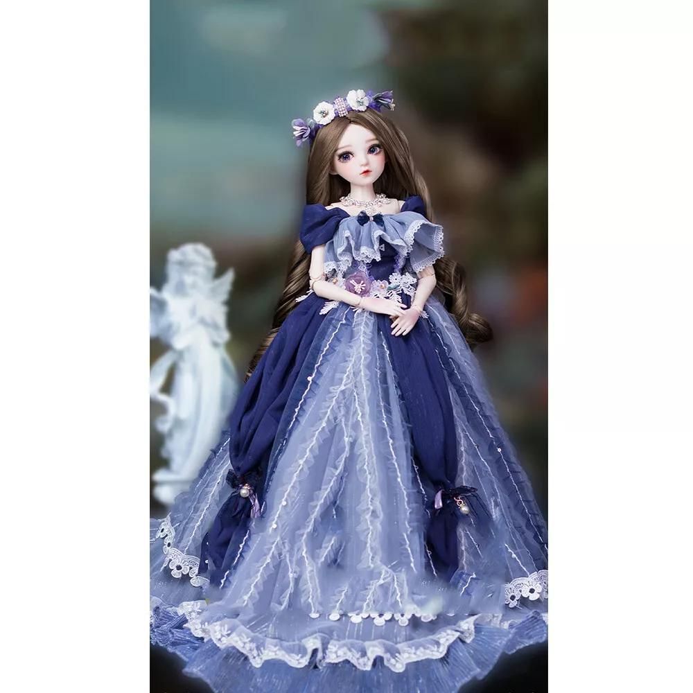 BJD 1/3ドール フルセット 本体 60cm 球体関節人形 眼球 洋服