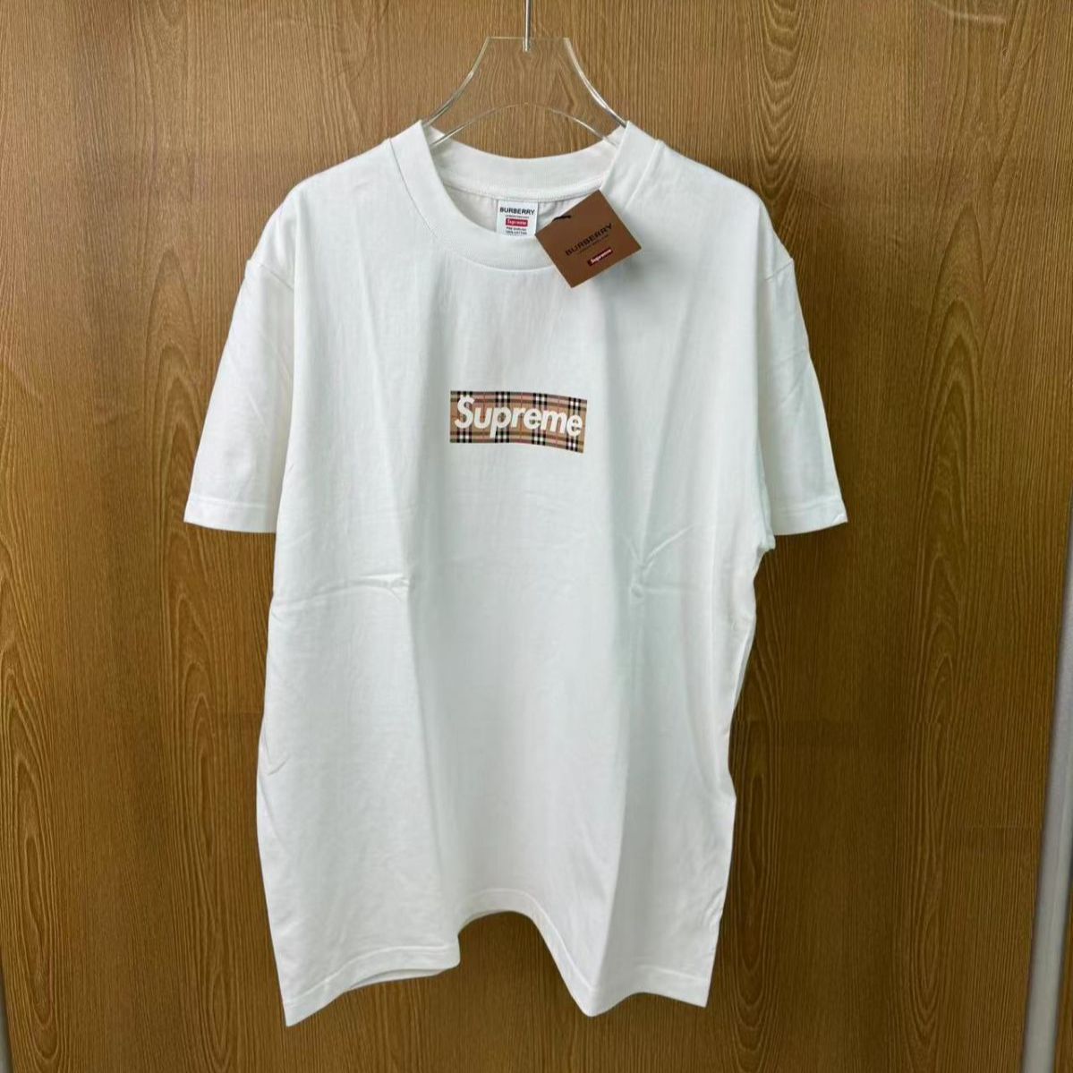 シュプリーム Supreme / Burberry Box Logo Tee 