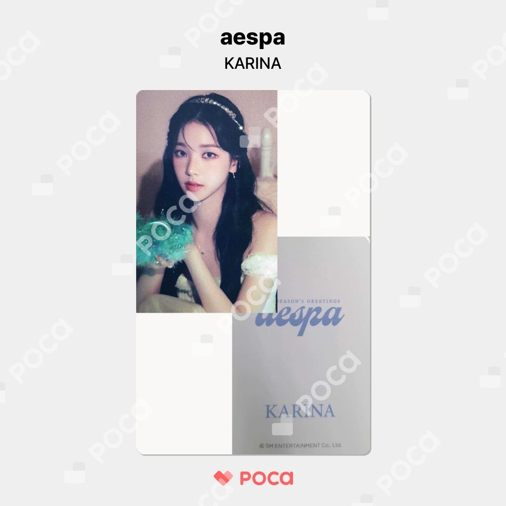 aespa カリナ トレカ aespa カリナ トレカ COME TO MY ILLUSION RANDOM TRADING CARD