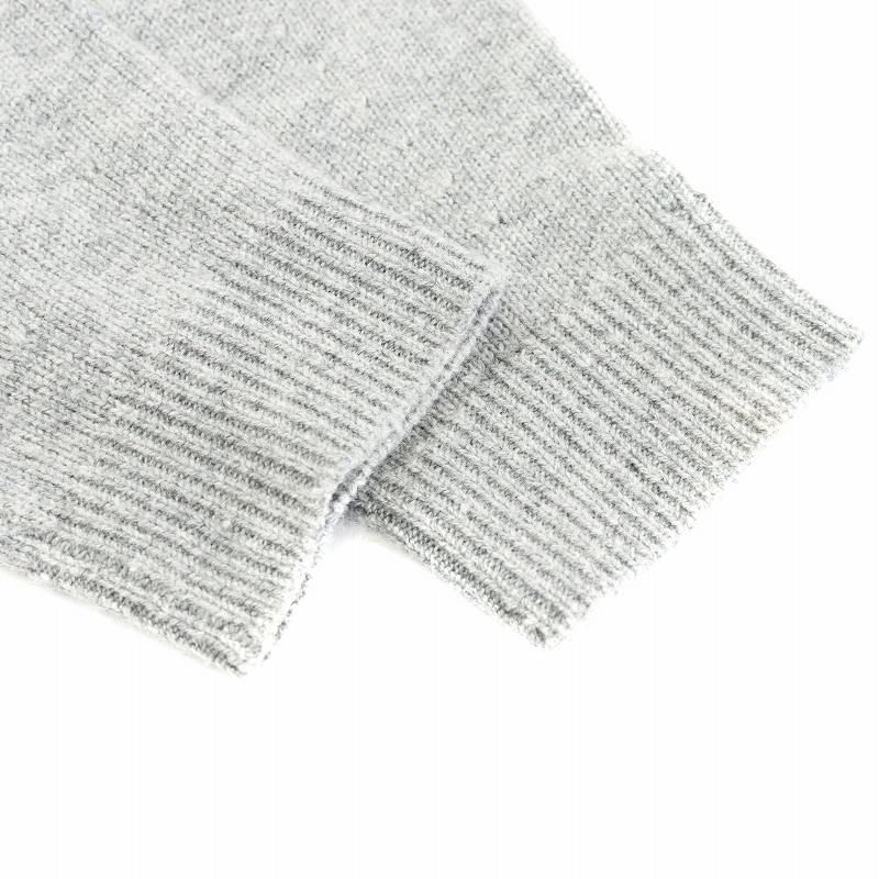 極美品 Theory HOODY PO ZIPカシミヤ混 ジップアップセーターS