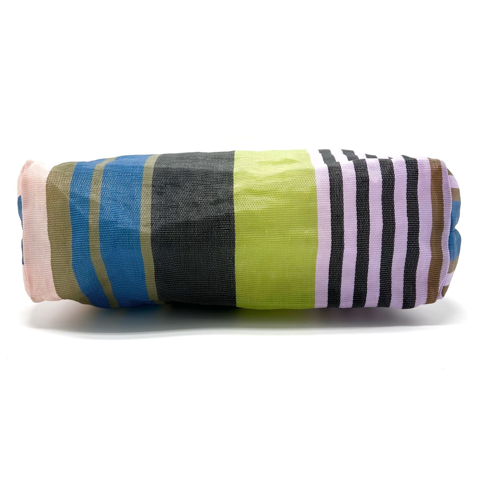 MARNI メッシュバッグ マルチカラー 美品 MARNI マルニ トートバッグ ストライプ マルチカラー