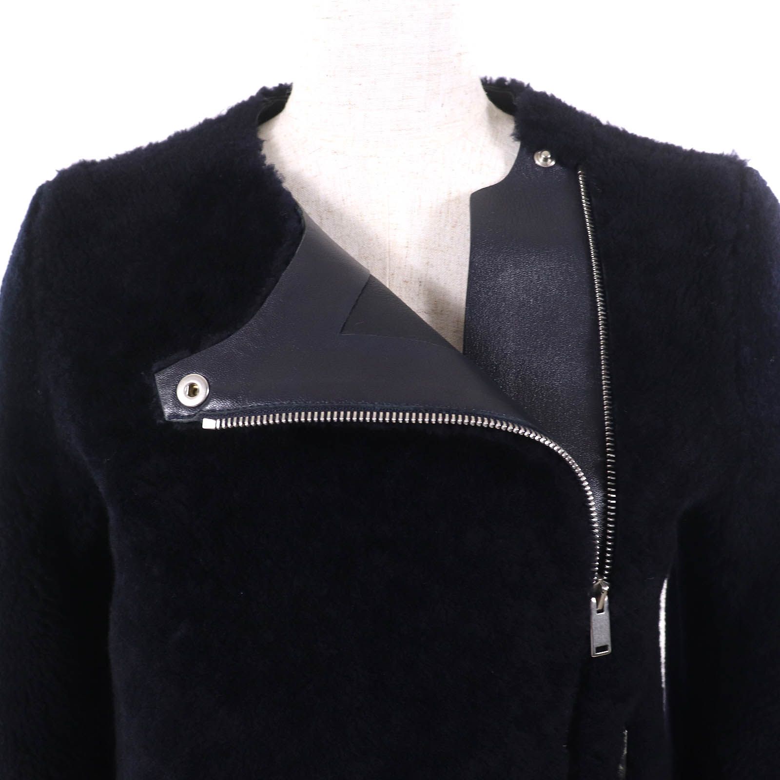 極美品△CELINE セリーヌ 2 5K10/5525 フィービー期 ラムスキン