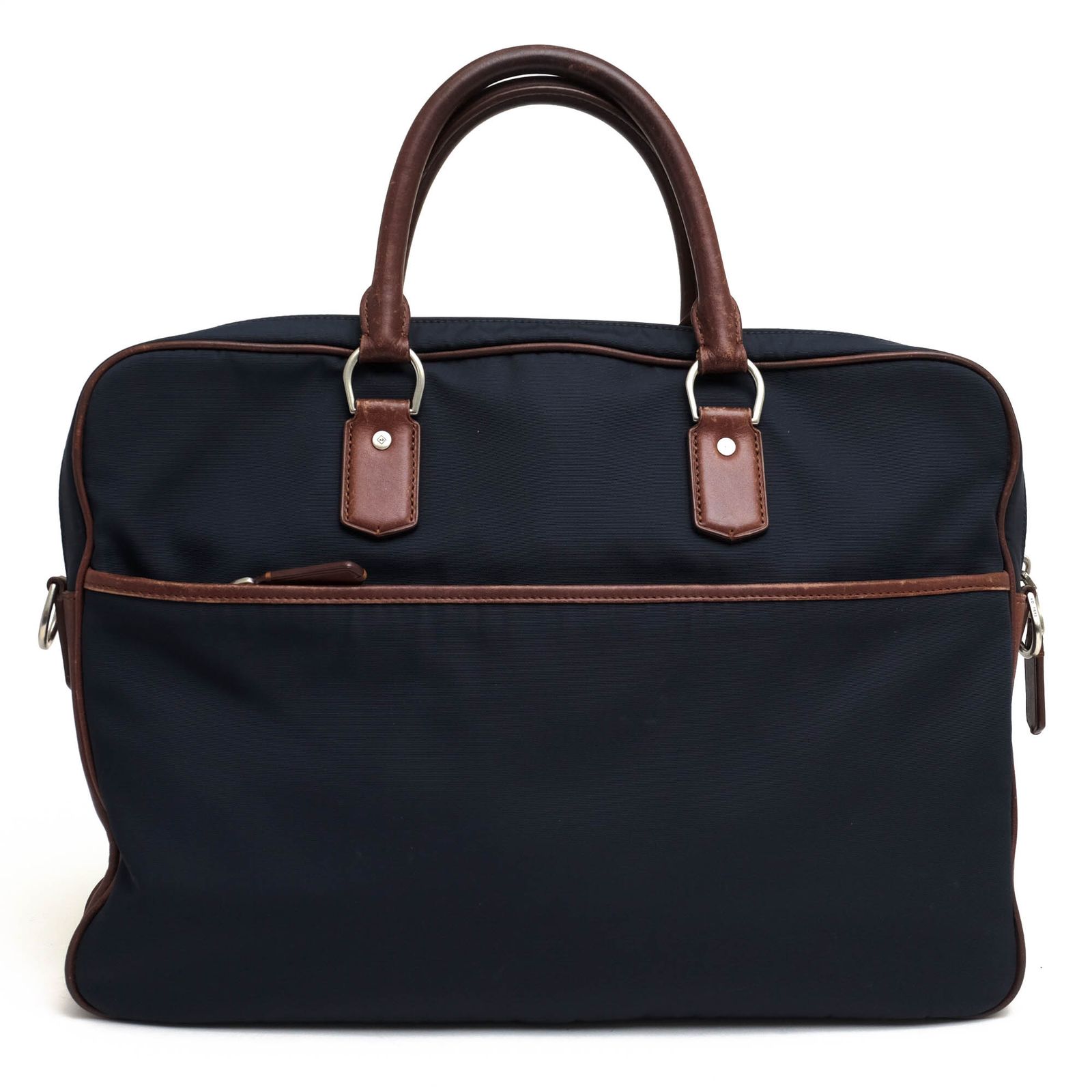 大特価　極美品　ダンヒル　カドガンネイビー ビジネスバッグ 本革 dunhill ダンヒル ネイビー レザー ビジネスバッグ 大特価 極美品