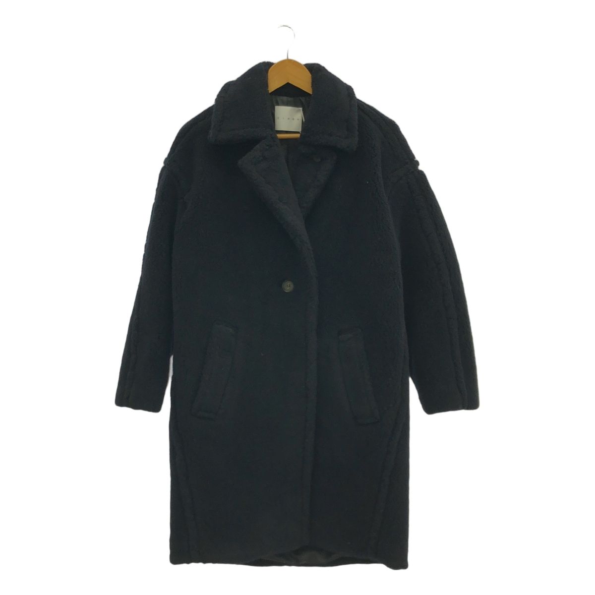 CINOH | チノ | Boa Coat ボア コート | 38 | ブラック | レディース