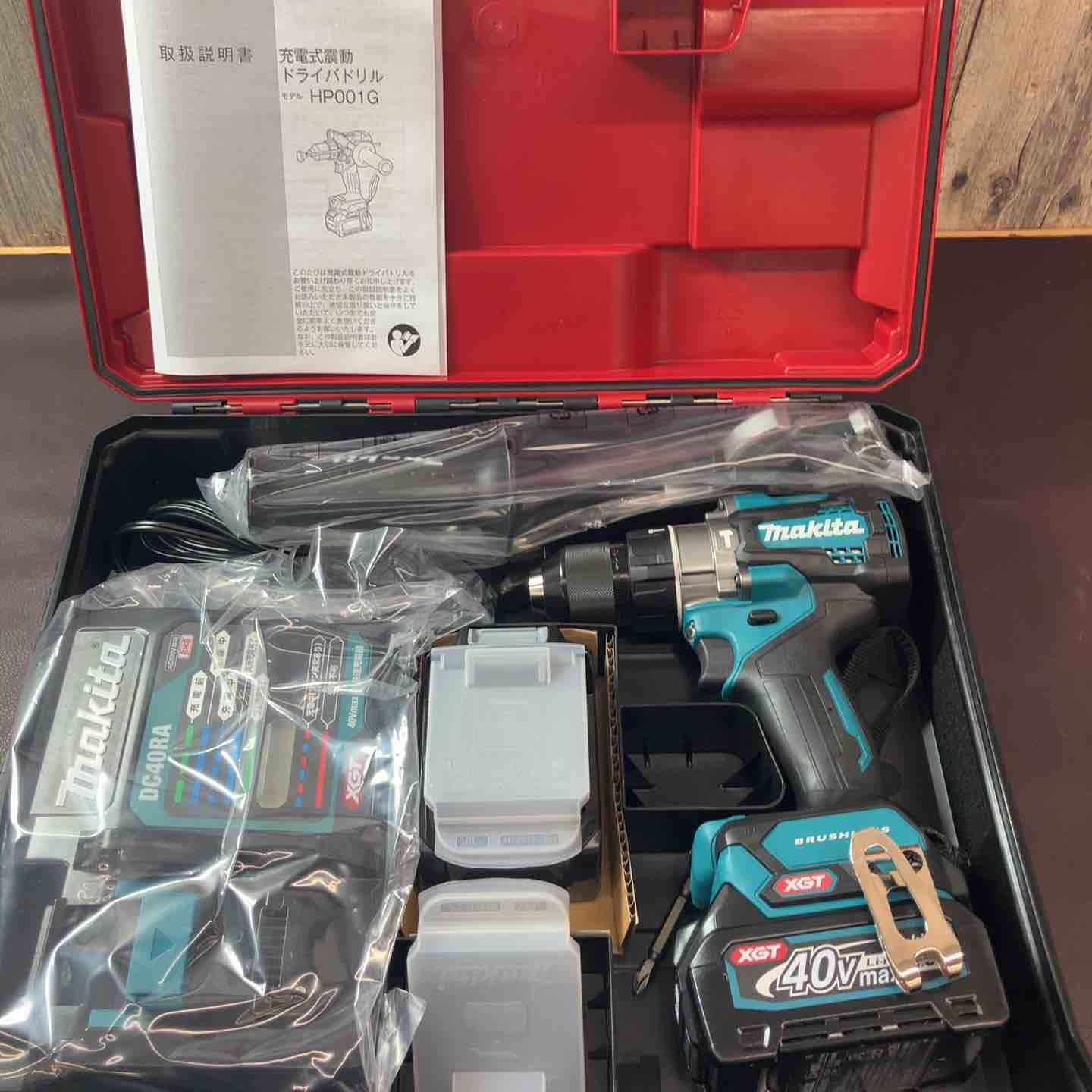 マキタ(Makita) 充電式震動ドライバドリル HP001GRDX 013♪未使用品♪マキタ makita 40Vmax充電式震動ドライバドリル