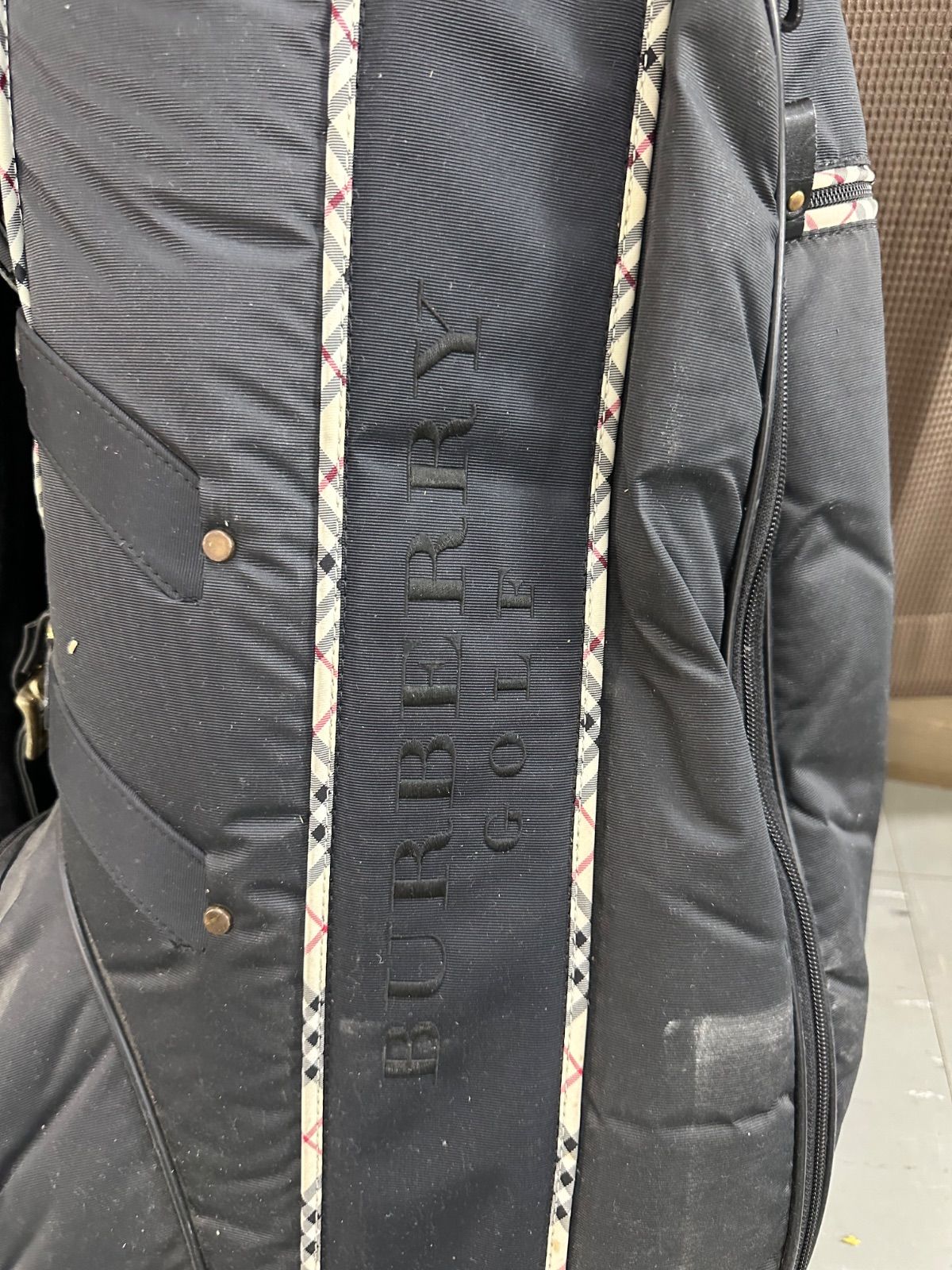 希少 バーバリー ゴルフバック キャディバッグ レディースゴルフクラブ