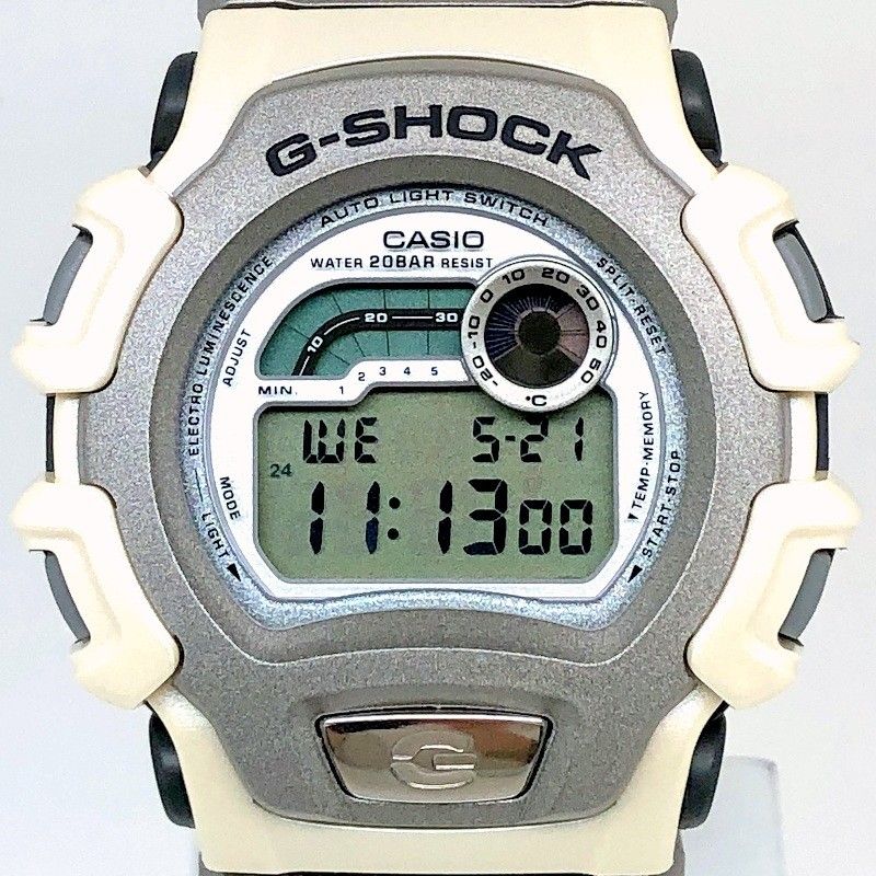 G-SHOCK ジーショック DW-004ASJ-8AT X-tream トリプルクラウン パールホワイト シルバー タイマー 温度計 1998年6月発売