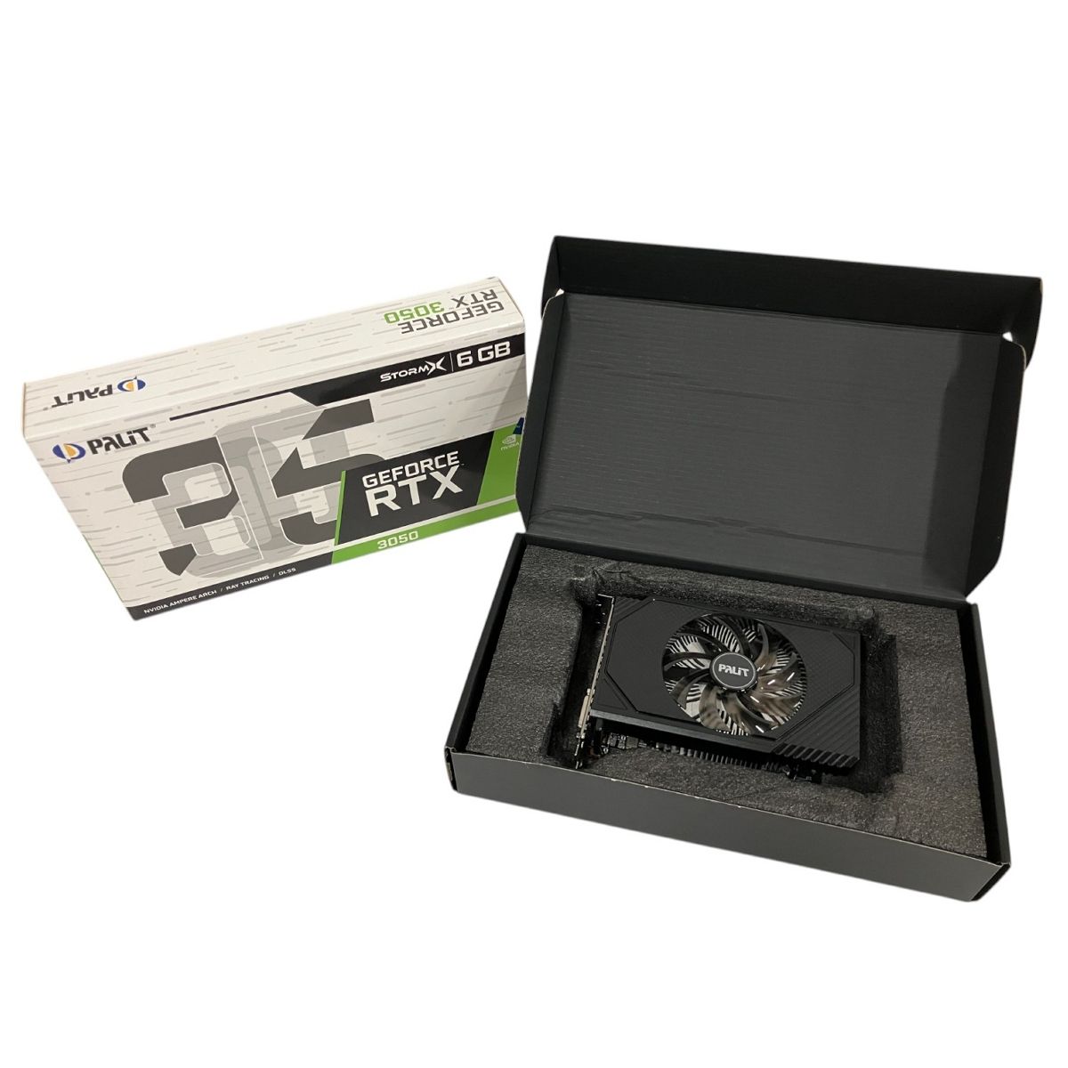 Palit GeForce RTX 3050 グラフィックボード StormX 6GB GDDR6 96bit DVI HDMI DP PCパーツ ジャンク B10386381