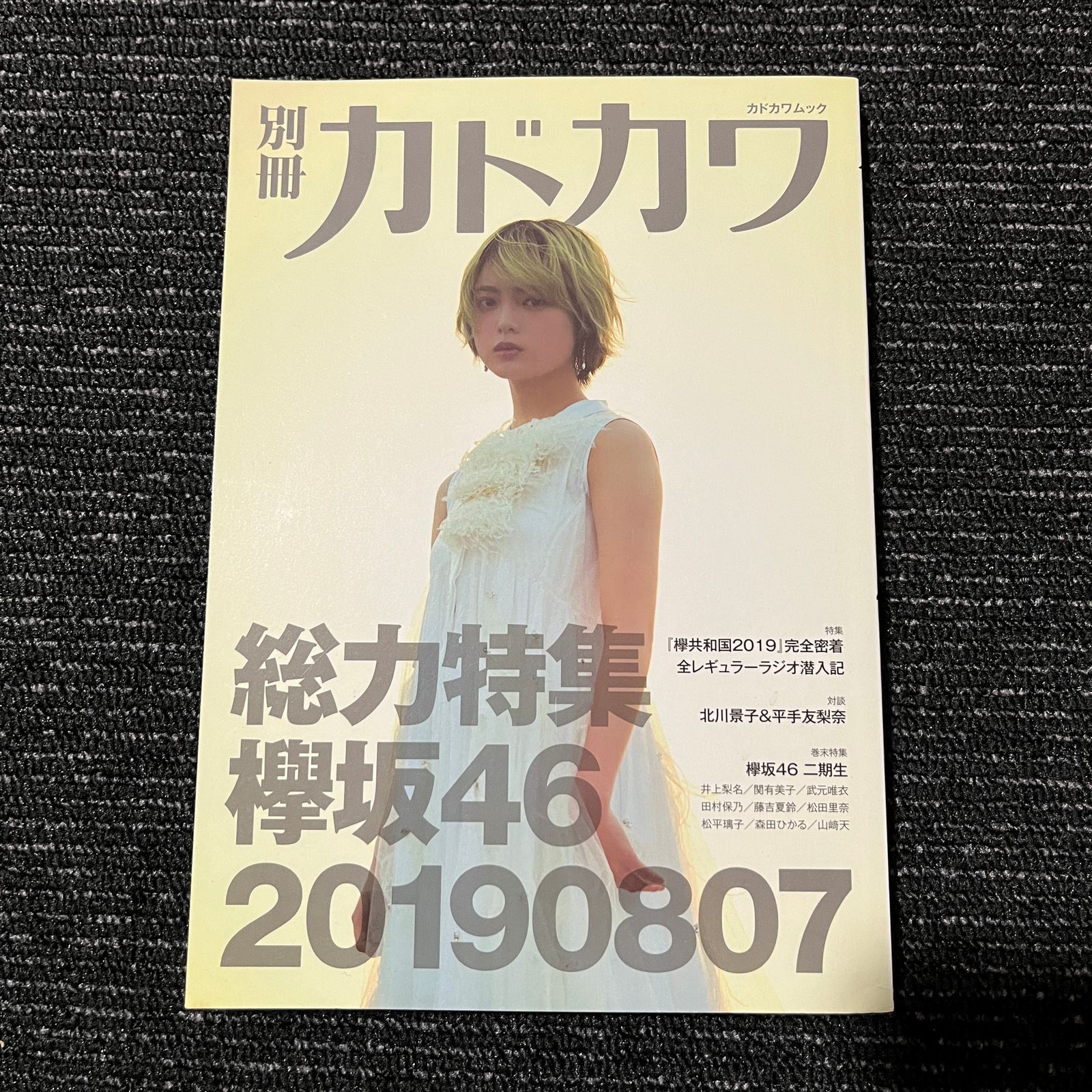 別冊カドカワ 総力特集 欅坂46