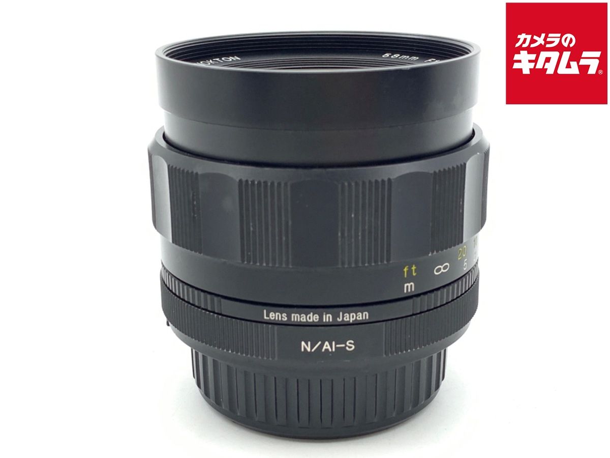 【美品】フォクトレンダー NOKTON 58mm F1.4 SLII N ニコン 美品】フォクトレンダー NOKTON 58mm F1.4 SLII N ニコン 懐かしい