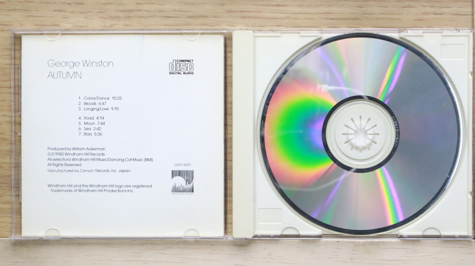 国内盤CD☆ジョージ・ウィンストン/George Winston□ オータム