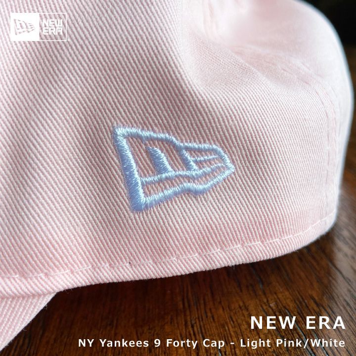 New Era☆NYヤンキース 9Forty Cap ライトピンク - メルカリ