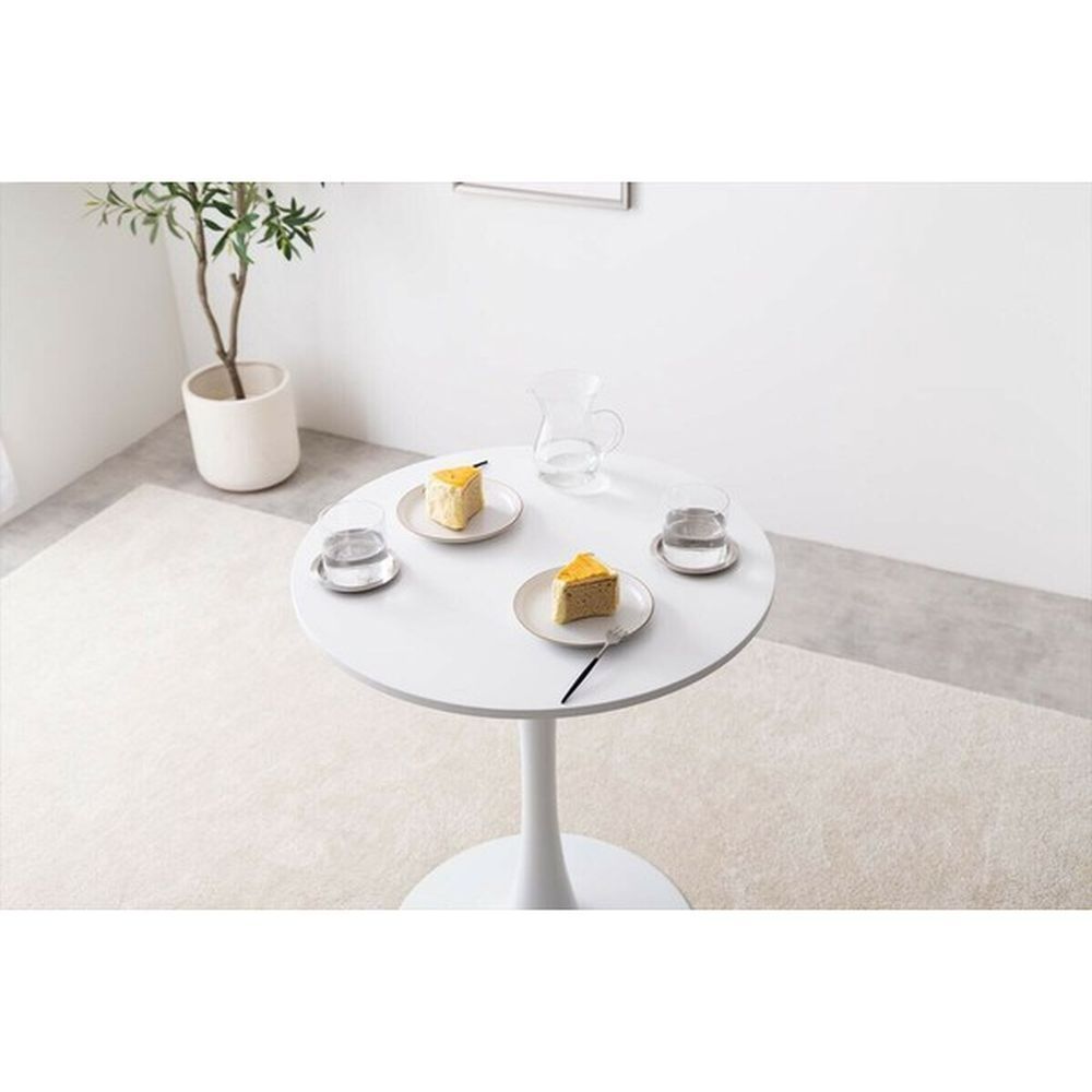 韓国風 円形ダイニングテーブル 60cm 幅60㎝] 円形テーブル カフェ