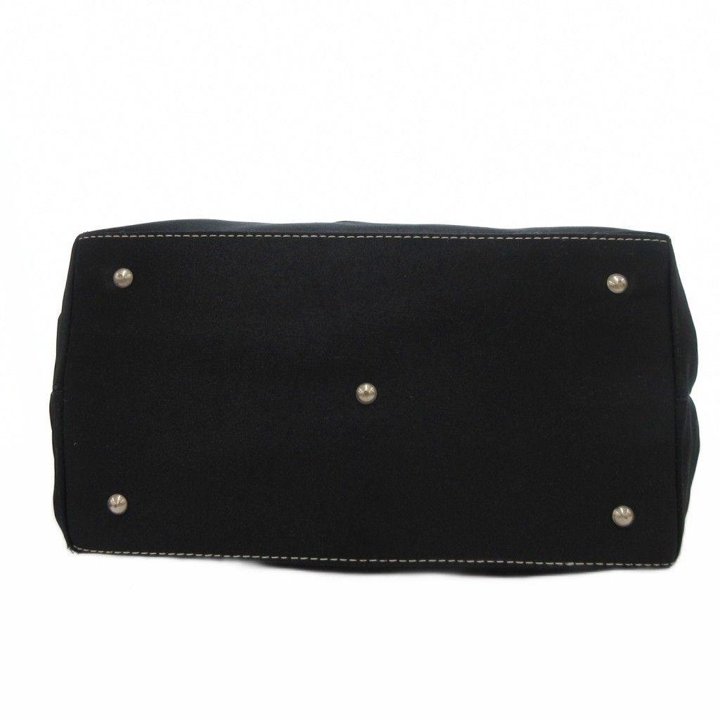 ANNA SUI ナイロン バッグ 黒 中古・古着通販】ANNA SUI (アナスイ) 2WAYナイロンバッグ