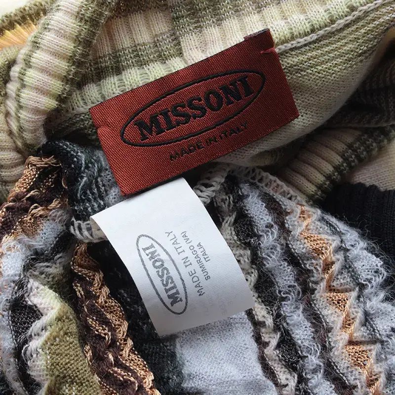 MISSONI(ミッソーニ) マルチカラー タートルネック ニット トップス 66
