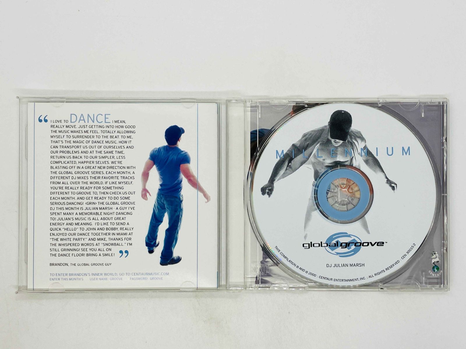 【中古】 Global Groove Millennium JulianMarsh CD Global Groove / MILLENNIUM / DJ JULIAN MARSH / CEN 30015