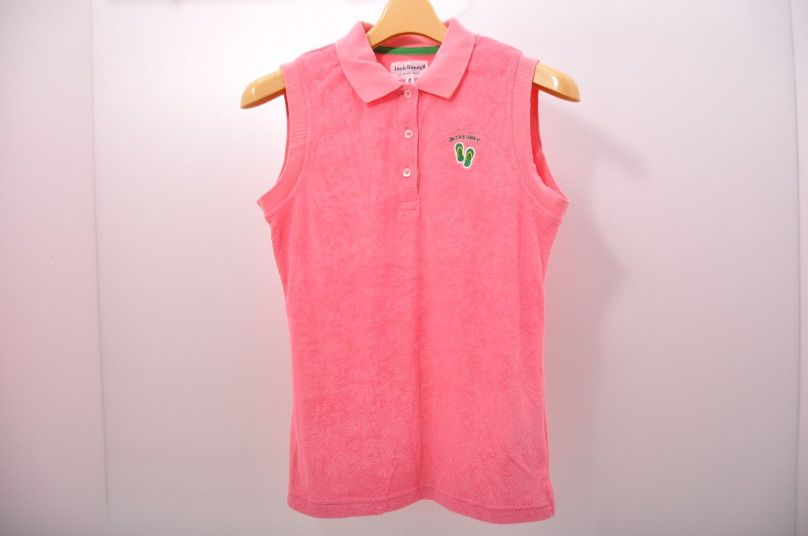 新品/未使用　ジャックバニー　ポロシャツ　ピンク　0/S 新品/未使用 ジャックバニー ポロシャツ ピンク 0/S JACK BUNNY