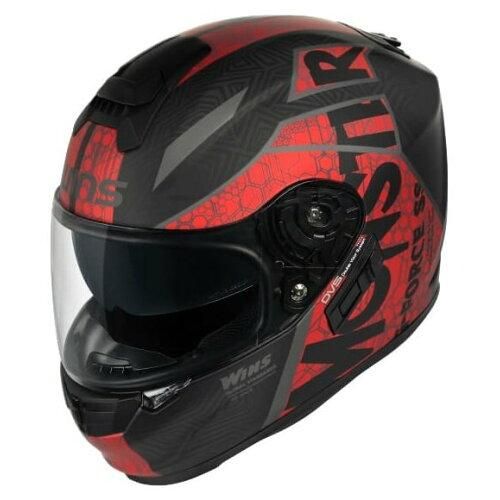 5営業日で発送 G-FORCE SS MONSTER type C フルフェイス 02.ブラック×レッド XL