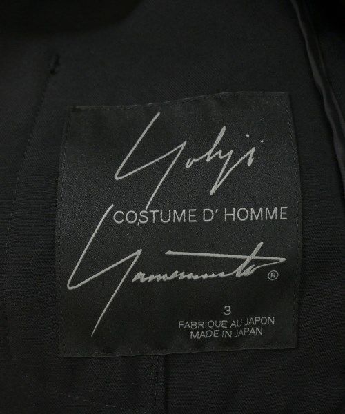 YOHJI YAMAMOTO COSTUME D'HOMME チェスターコート メンズ