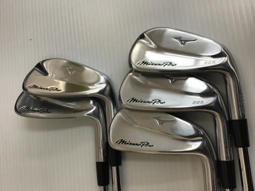 ミズノ Mizuno Pro 225 6S アイアンセット IR 純正特注シャフト フレックスR メンズ 男性用 右利き 右用 Cランク ゴルフクラブ
