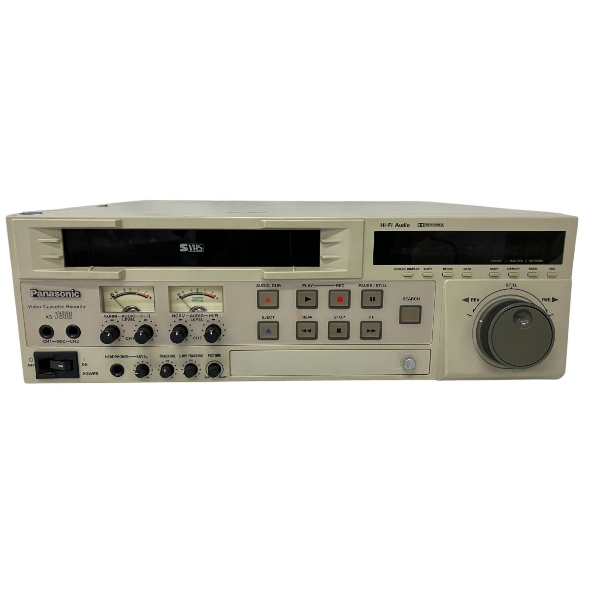 Panasonic AG-7350 S-VHS ビデオデッキ 映像機器 パナソニック ジャンク S10055335